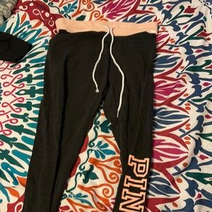 Pink yoga pants by VS